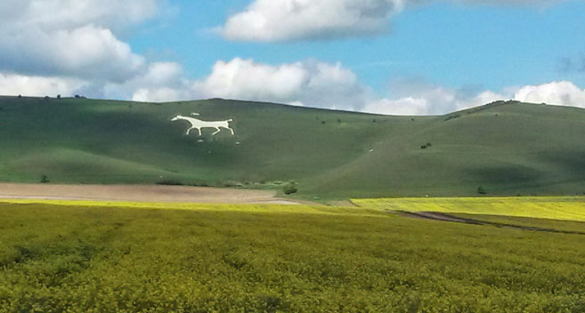 The White Horse at Alton Barnes