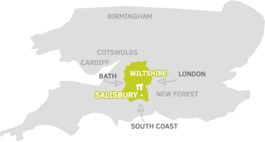 Map of Salisbury