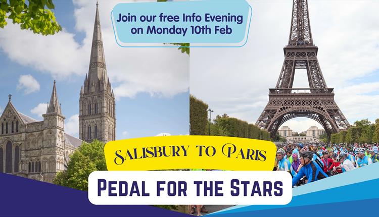 Pedal for the Stars - Salisbury to Paris Cycle Challenge